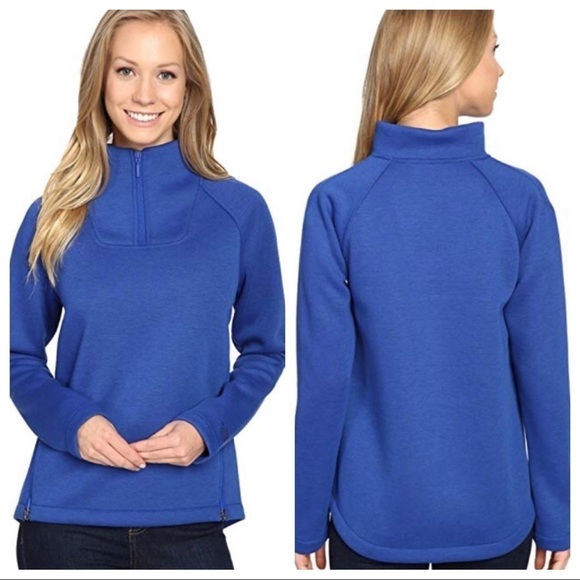 The North Face thermal 3D blue pullover XS NWT - Picture 1 of 11
